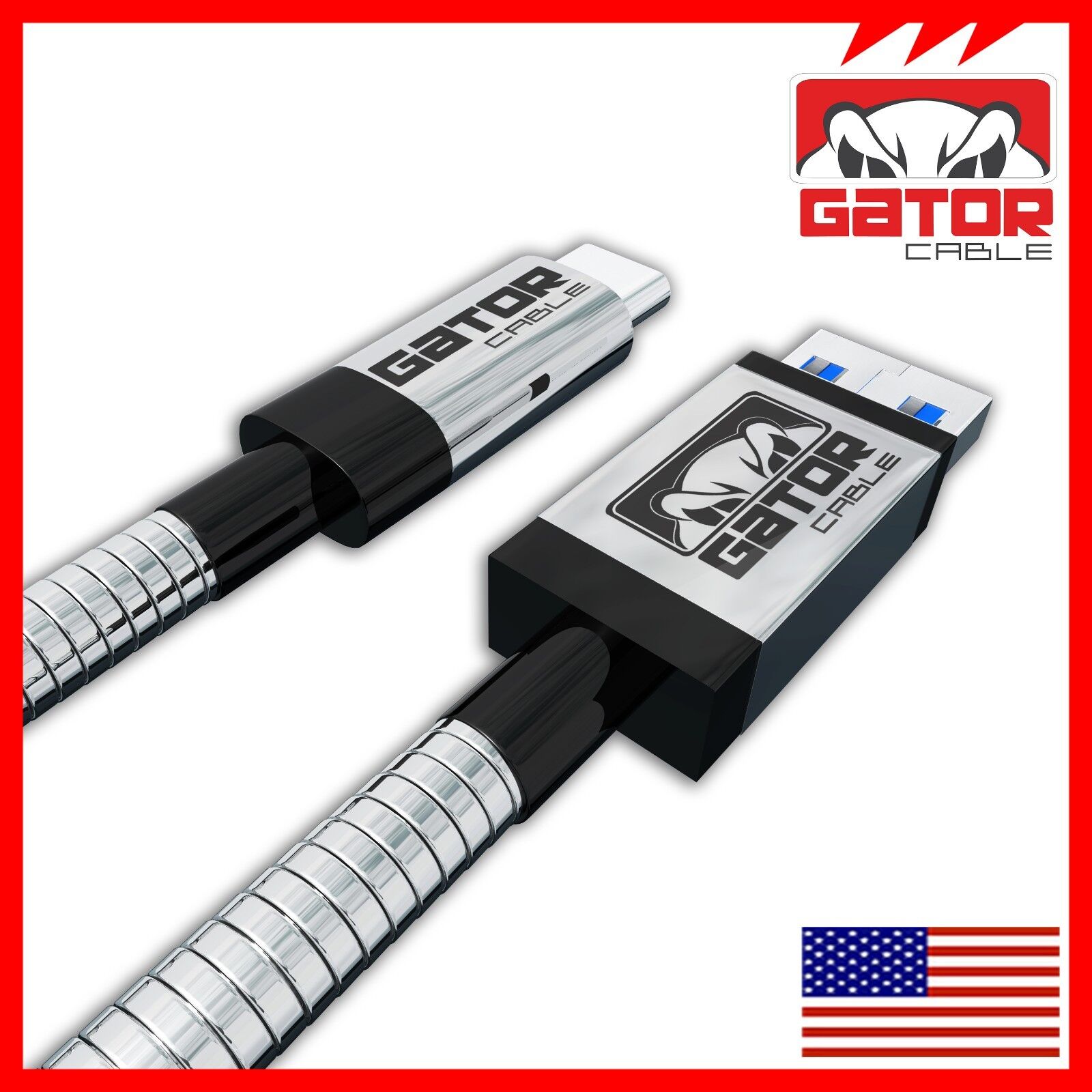 USB-C to USB-A Fast Charging Cable - Samsung