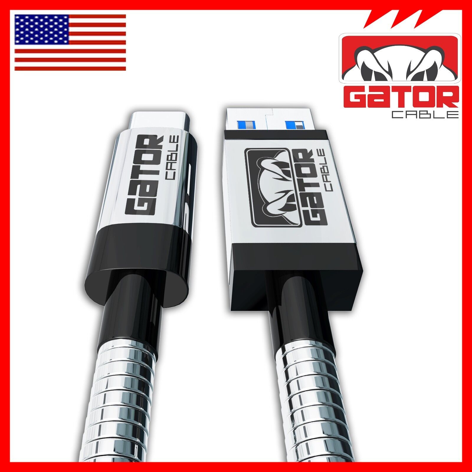 USB-C to USB-A Fast Charging Cable - Samsung