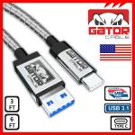 Metal USB-C to USB Fast Charger Cable for Android