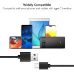 10 Pack USB-C to USB-A Fast Charge Cables