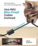 INIU 2m Nylon Braided USB-C Charging Cable