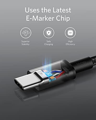 Anker 333 USB-C Cable 6ft (2-Pack) Fast Charge