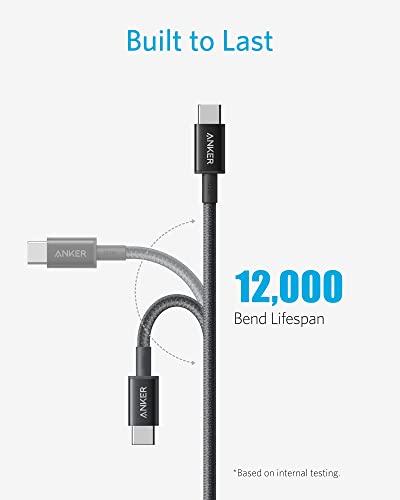 Anker 333 USB-C Cable 6ft (2-Pack) Fast Charge
