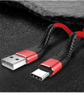 Braided USB-C to USB-A Fast Charge Cable