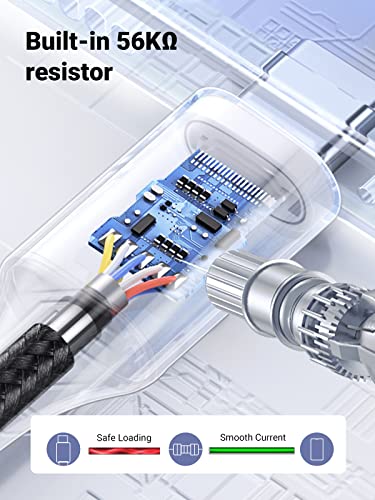 Fast Charger USB-C Cable for Multiple Devices