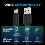 Sabrent USB-C Fast Charging Cable 3-Pack 1.8m