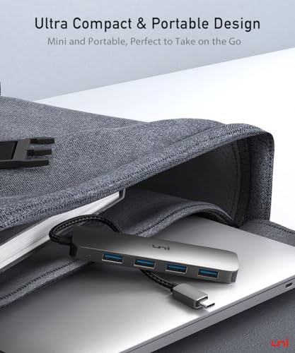 4-Port USB-C Hub for Compatible Devices