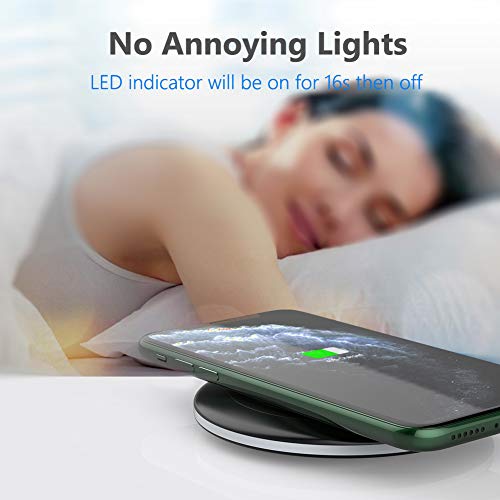 Yootech 10W Fast Wireless Charger for iPhone & Samsung