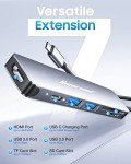 Hiearcool 7-in-1 USB-C Hub with 4K HDMI