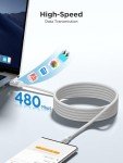 2M Fast Charge USB-A to USB-C Cable