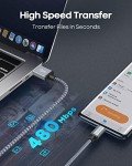 DDIYYI 3 Pack 2M USB-C Fast Charging Cables