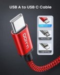 DDIYYI 3 Pack 2M USB-C Fast Charging Cables