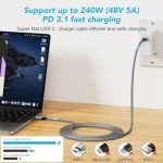 1m USB-C to USB-C Cable, 100W PD & 20Gbps