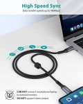 NIMASO USB C to USB C Cable 3-Pack