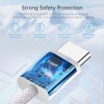 YISH USB-C to USB-C Fast Charging Cable 2-Pack