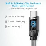 1m USB-C to USB-C Cable, 100W PD & 20Gbps