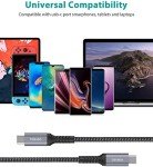 NIMASO USB C to USB C Cable 3-Pack