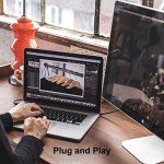 KamKorda 2M HDMI to USB-C Cable - 4K Compatible