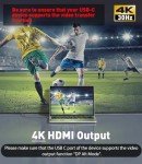 UANTIN USB-C to HDMI Cable 1.8m - 4K