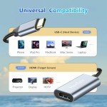 4K USB-C to HDMI Adapter for All Devices