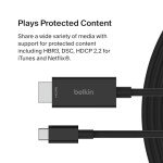 Belkin USB-C to HDMI 2.1 Cable, 2M