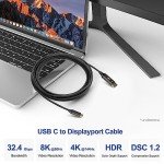 Ablink 5m USB-C to DisplayPort 1.4 Cable