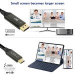 Ablink 5m USB-C to DisplayPort 1.4 Cable