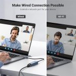 USB-C to Ethernet Gigabit Adapter for Devices