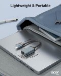 Acer USB-C to Gigabit Ethernet Adapter - Grey
