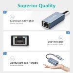 USB-C to Ethernet Gigabit Adapter for Devices