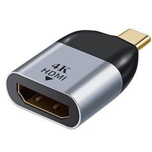 Herfair 4K USB-C to HDMI Adapter, Aluminum
