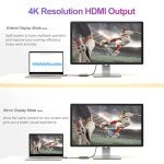 4K USB-C to HDMI Adapter for Multiple Devices