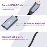 4K USB-C to HDMI Adapter for Multiple Devices