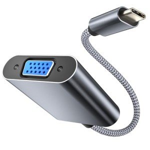 USB-C to VGA Adapter for Monitors and Devices