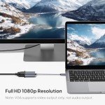 USB-C to VGA Adapter for Monitors and Devices