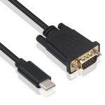 Duttek USB-C to VGA Cable 1080P, 1.8m