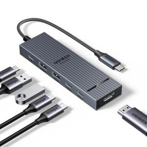 UGREEN 6-in-1 USB-C Hub with 4K HDMI