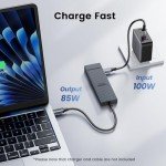 UGREEN 6-in-1 USB-C Hub with 4K HDMI