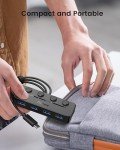 Aceele USB-C Hub 4-Port with LED Switches
