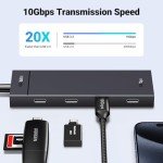 UGREEN 10Gbps USB-C Hub with 4 Ports