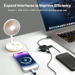 BENFEI 4-Port USB-C Hub with 5Gbps Transfer