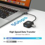 BENFEI 4-Port USB-C Hub with 5Gbps Transfer