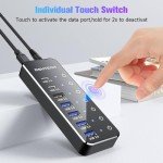 7-Port USB-C Hub with 10Gbps Data Transfer
