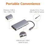 Amazon Basics 6-in-1 USB-C Hub with HDMI