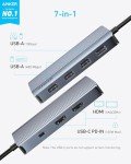 Anker 7-in-1 USB-C Hub with Dual 4K HDMI