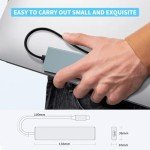 7-in-1 USB-C Hub with 4K HDMI & Card Reader