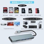 7-in-1 USB-C Hub with 4K HDMI & Card Reader