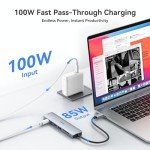 7-in-1 USB-C Hub Adapter for MacBook Pro/Air