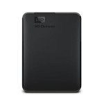 2TB USB-C Portable External Hard Drive - Black