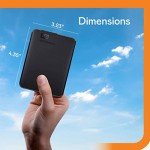 2TB USB-C Portable External Hard Drive - Black